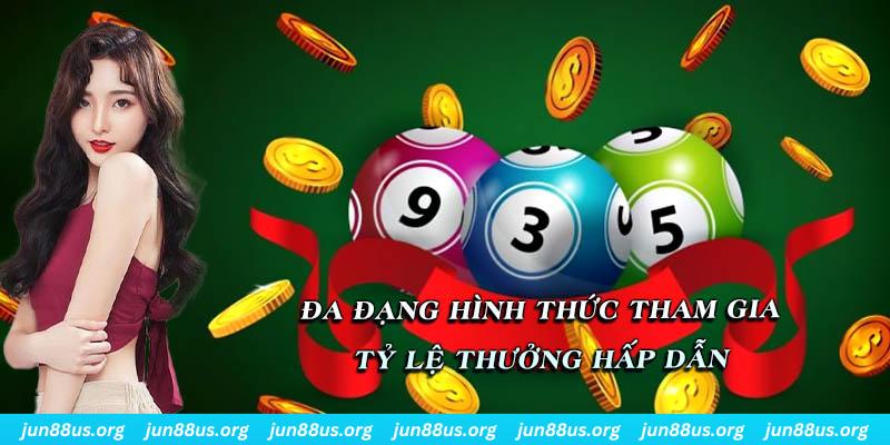 Xổ Số 3 Miền - Tham Gia Giải Trí Thử Vận May Hợp Pháp 6 Đa dạng hình thức đặt với tỷ lệ ăn tiền thưởng hấp dẫn