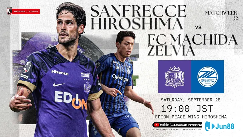 Cầu thủ Sanfrecce Hiroshima tạo ra khoảnh khắc đầy kỹ thuật khi vượt qua phòng ngự của đội…