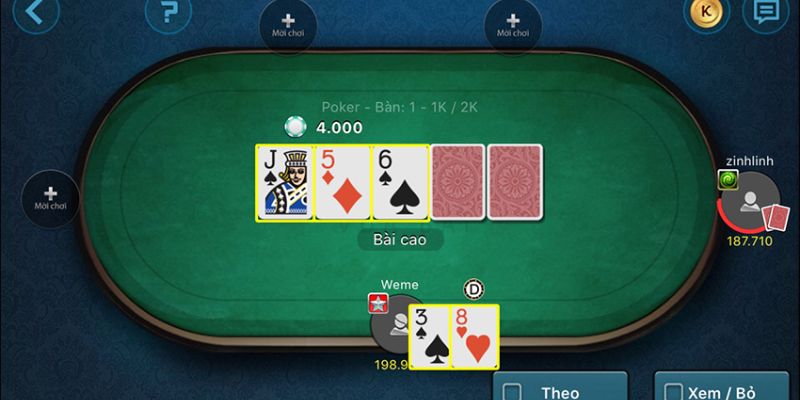 Thực hiện phiên poker planning trực tiếp